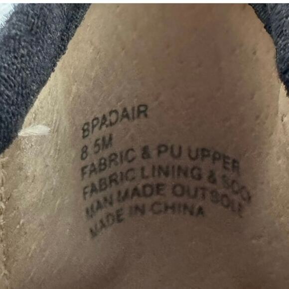 BP Women’s Knit Animal Print Lace-Up Platform Sneakers Size 8.5 M - Picture 11 of 11